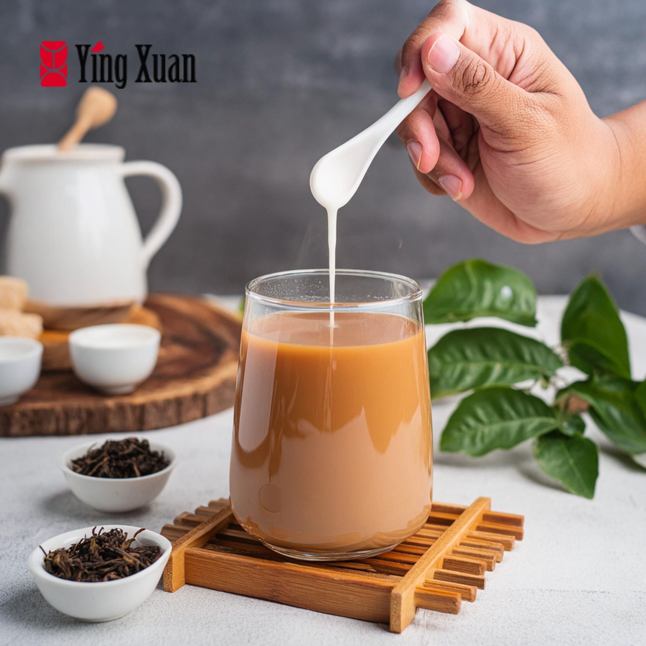 Mixing Tea with Milk